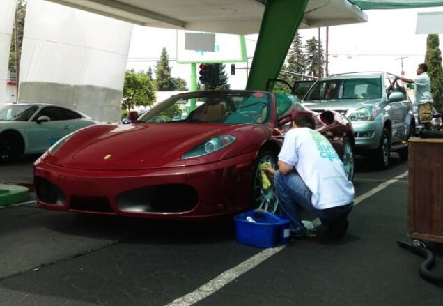 Ferrari F430 Spider - Eco Green Auto Clean