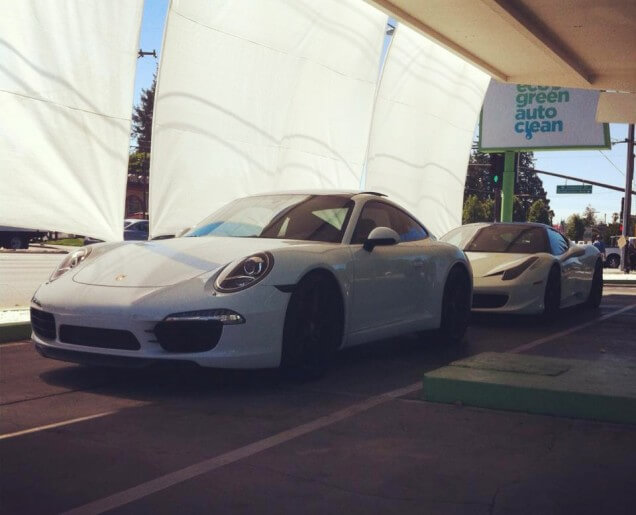 Porsche 991 & Ferrari 458 - Eco Green Auto Clean